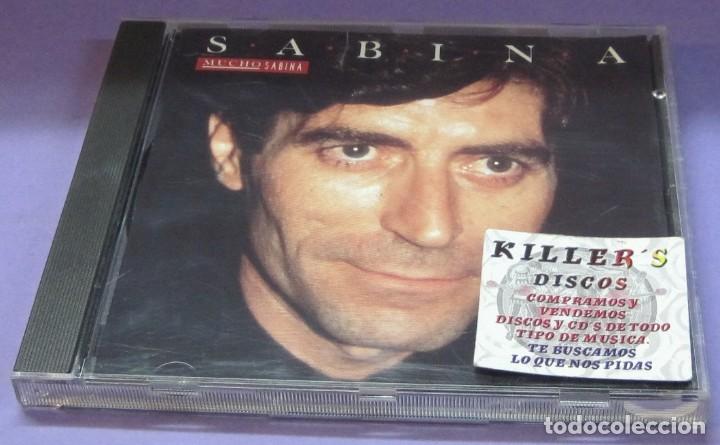 CDs de m&uacute;sica: Joaqu&iacute;n Sabina - Mucho Sabina - CD - Foto 1