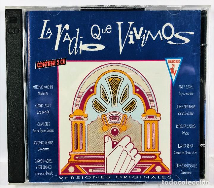 CDs de m&uacute;sica: Various &ndash; La Radio Que Vivimos - 2 x CD, Compilation - Foto 1