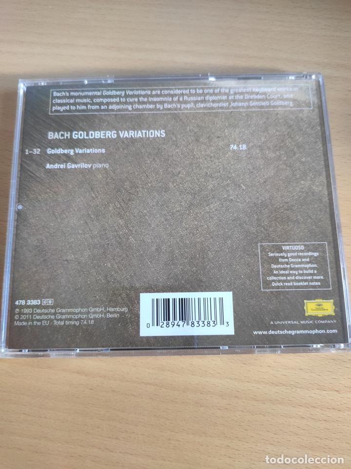 CDs de m&uacute;sica: BACH GOLDBERG VARIATIONS ANDREI GAVRILOV - Foto 2