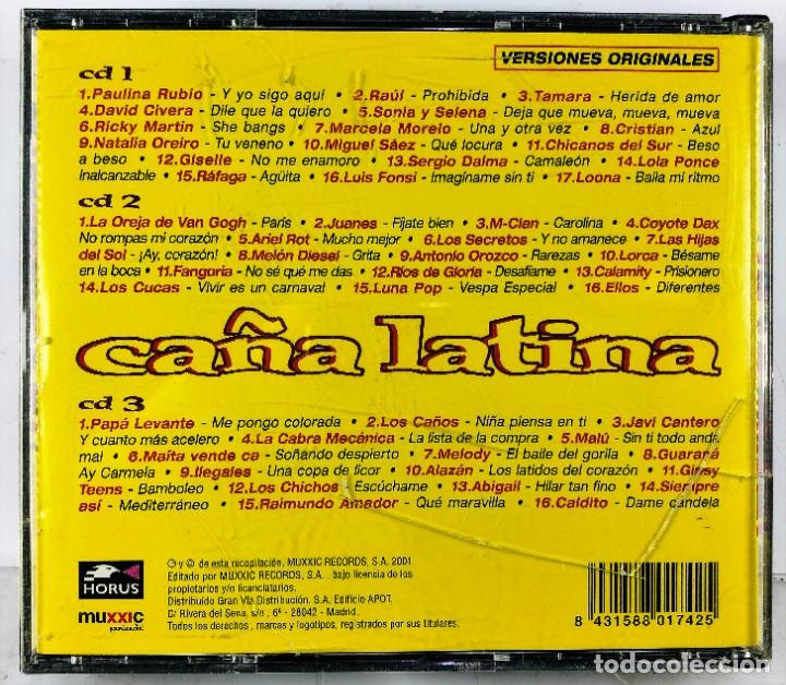 CDs de m&uacute;sica: Various &ndash; Ca&ntilde;a Latina - 3 x CD, Compilation - Foto 3