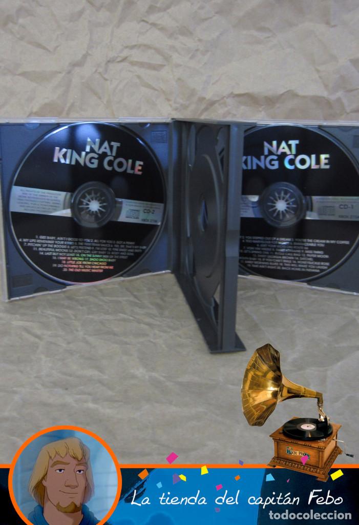CDs de m&uacute;sica: Nat King Cole. Selecci&oacute;n de temas en 2 cds. - Foto 3