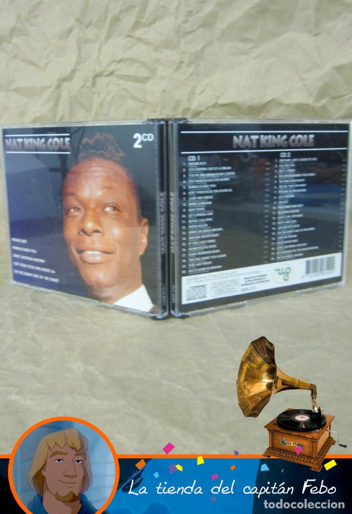 CDs de m&uacute;sica: Nat King Cole. Selecci&oacute;n de temas en 2 cds. - Foto 4