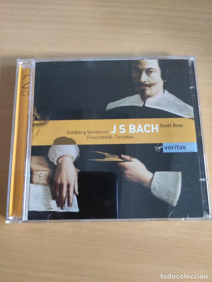 CDs de m&uacute;sica: BACH GOLDBERG VARIATIONS Frescobaldi :Toccatas SCOTT ROSS - Foto 1