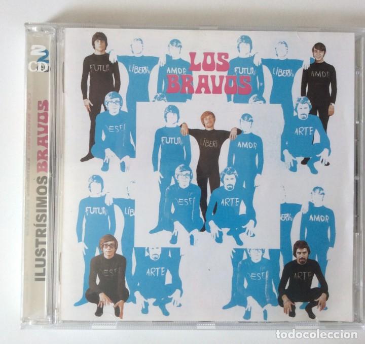 CDs de m&uacute;sica: CD Los Bravos &lrm;&ndash; Ilustrisimos Bravos (2CDS) - Foto 1