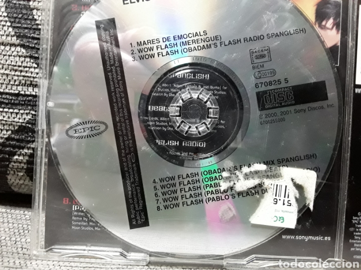 CDs de m&uacute;sica: Elvis Crespo &lrm;&ndash; Wow Flash! The Remixes - Foto 2