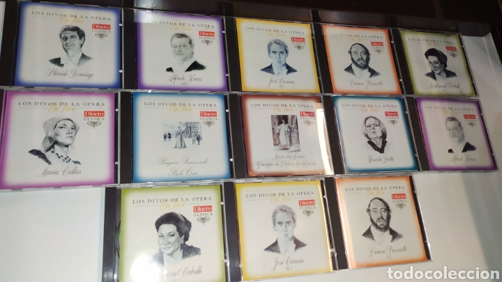 CDs de m&uacute;sica: 13 CD colecci&oacute;n divos de la &oacute;pera - Foto 1