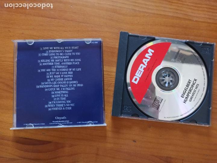 CDs de m&uacute;sica: CD ENGELBERT HUMPERDINCK - CLOSE TO YOU (2F) - Foto 2
