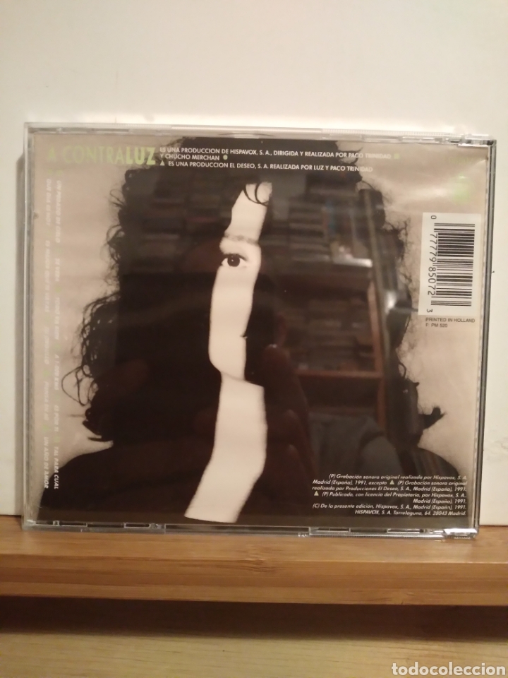 CDs de m&uacute;sica: LUZ - A CONTRALUZ - ES.91 - Foto 2