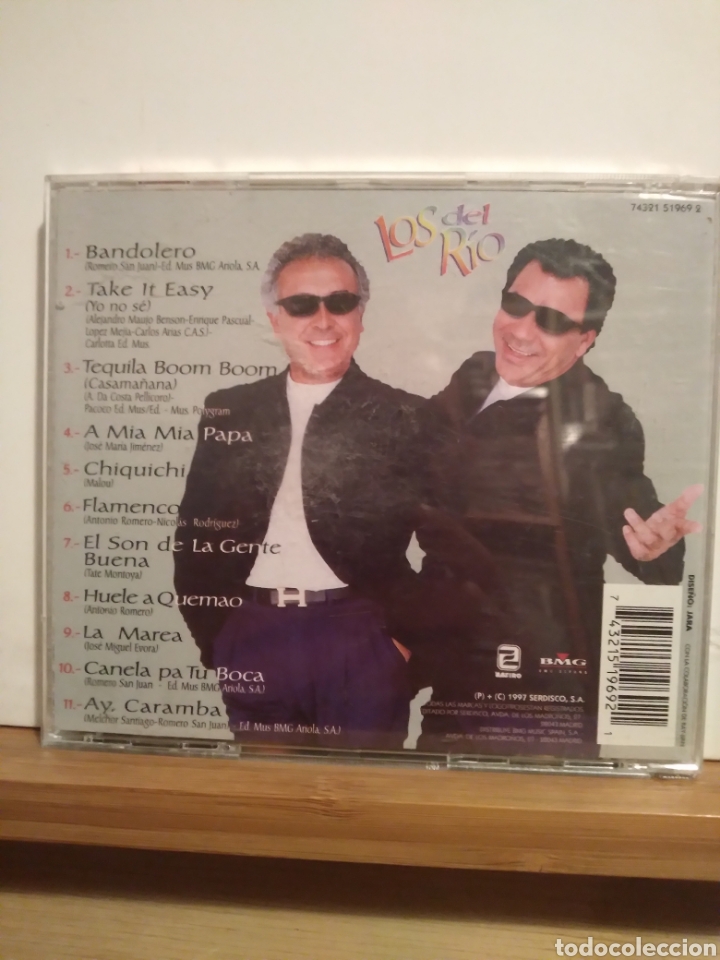CDs de m&uacute;sica: LOS DEL RIO - COLORES - - Foto 2