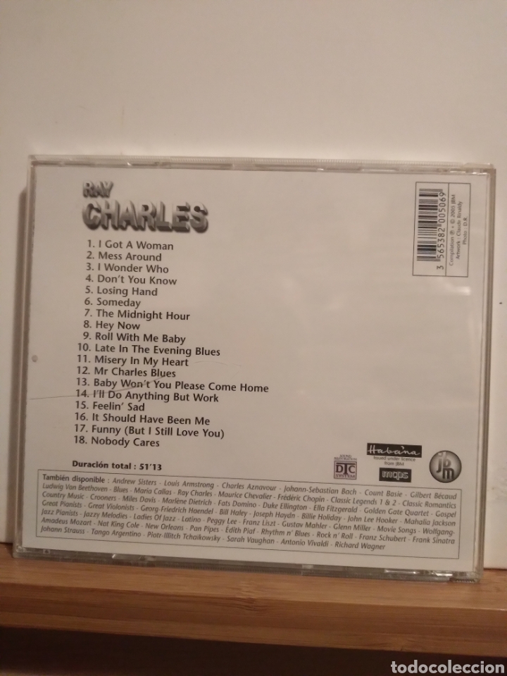 CDs de m&uacute;sica: RAY CHARLES - EU.05 - Foto 2