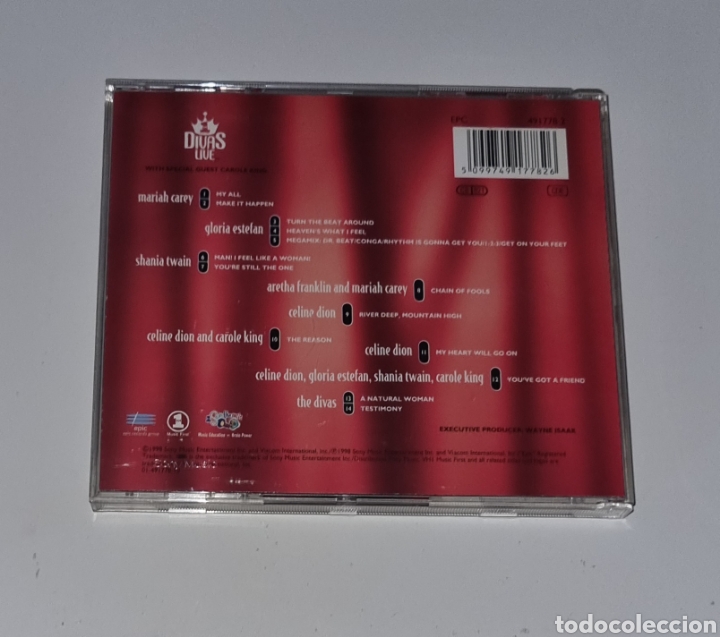 CDs de m&uacute;sica: RECOPILATORIO POP INTERNACIONAL / CD / DIVAS LIVE - Foto 3