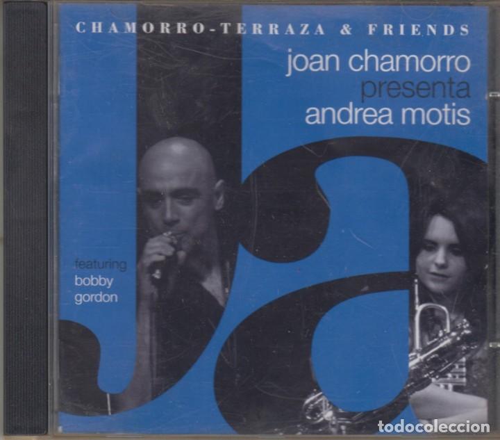 CDs de m&uacute;sica: JOAN CHAMORRO PRESENTA ANDREA MOTIS CD FEATURING BOBBY GORDON 2010 - Foto 1