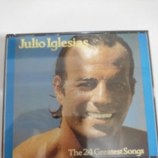 CD di Musica: JULIO IGLESIAS THE 24 GREATEST HITS. Lote 331984798