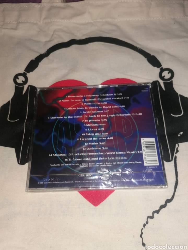 CDs de m&uacute;sica: ASAP TU ERES LA BOMBA CD PRECINTADO - Foto 2