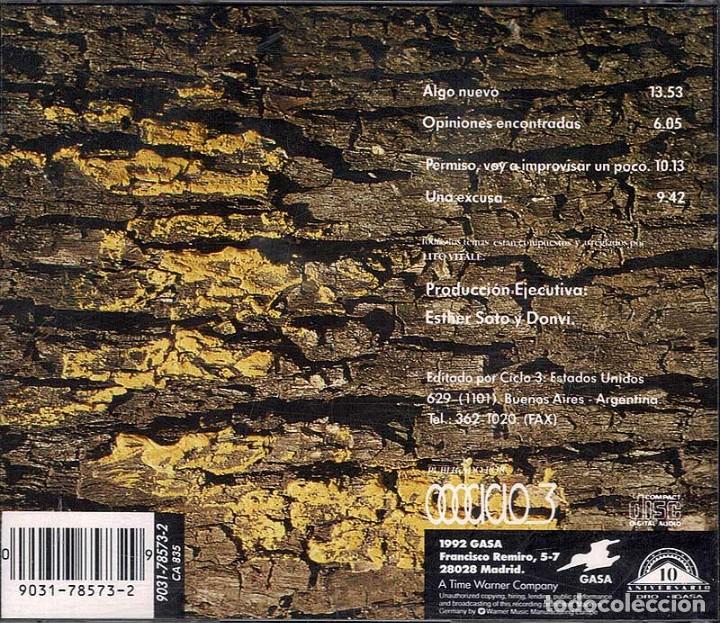 CDs de m&uacute;sica: Lito Vitale Cuarteto - La Excusa. CD - Foto 2