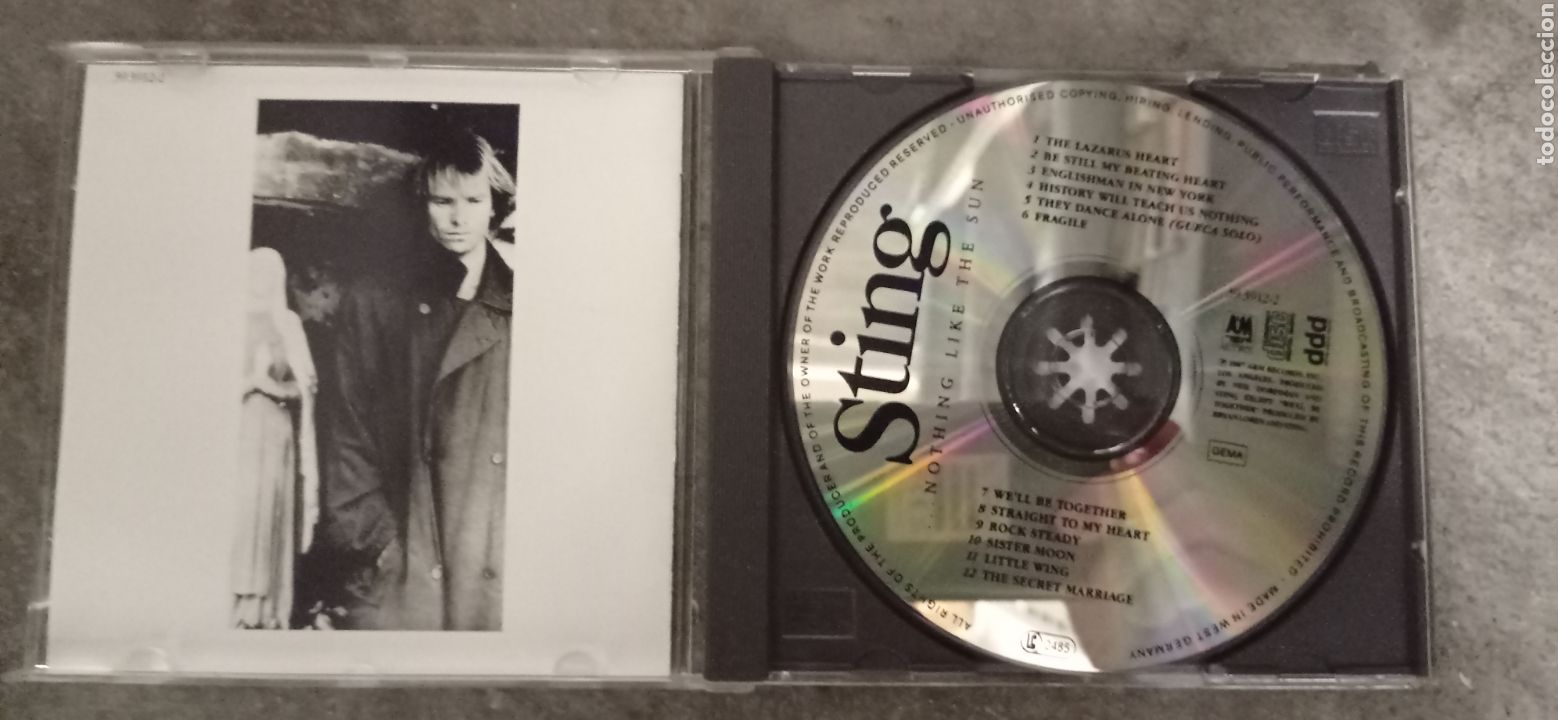 CDs de m&uacute;sica: Sting - ...Nothing Like the Sun - Foto 3