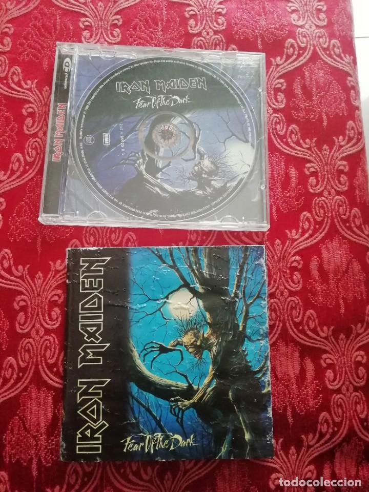 CDs de m&uacute;sica: CD iron maiden fear dfthe dark - Foto 1