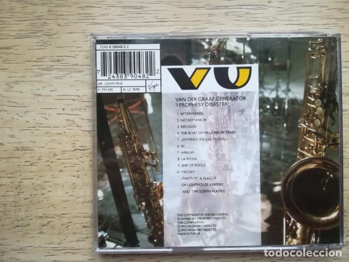 CDs de m&uacute;sica: Van Der Graaf Generator. I prophesy disaster. CD - Foto 2