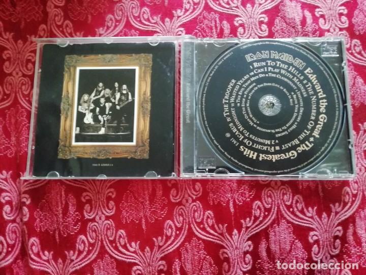 CDs de m&uacute;sica: CD iron maiden Edward the great 2002 - Foto 2