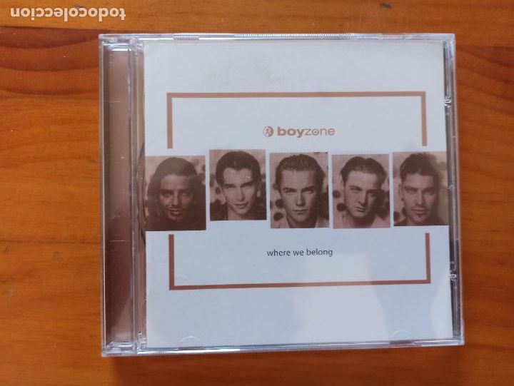 CDs de m&uacute;sica: CD BOYZONE - WHERE WE BELONG (3O) - Foto 1