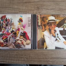 CDs de Música: ELTON JOHN LOTE 2 CD REG STRIKES BACK + GREATEST HITS I MCA VERSION. Lote 302986293