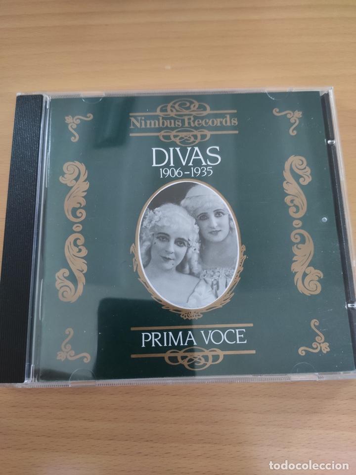 CDs de m&uacute;sica: DIVAS 1906-1935 PRIMA VOCE - Foto 1