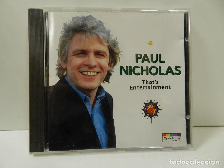 CDs de m&uacute;sica: DISCO CD. Paul Nicholas &ndash; Thats Entertainment. COMPACT DISC. - Foto 1