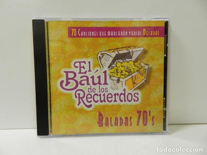 CDs de m&uacute;sica: DISCO CD. El Ba&uacute;l De Los Recuerdos &ndash; Baladas 70s. COMPACT DISC. - Foto 1