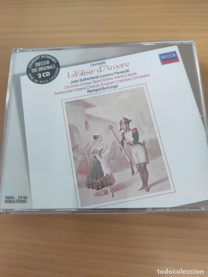 CDs de m&uacute;sica: Lelisir damore OPERA Donizetti - Foto 1