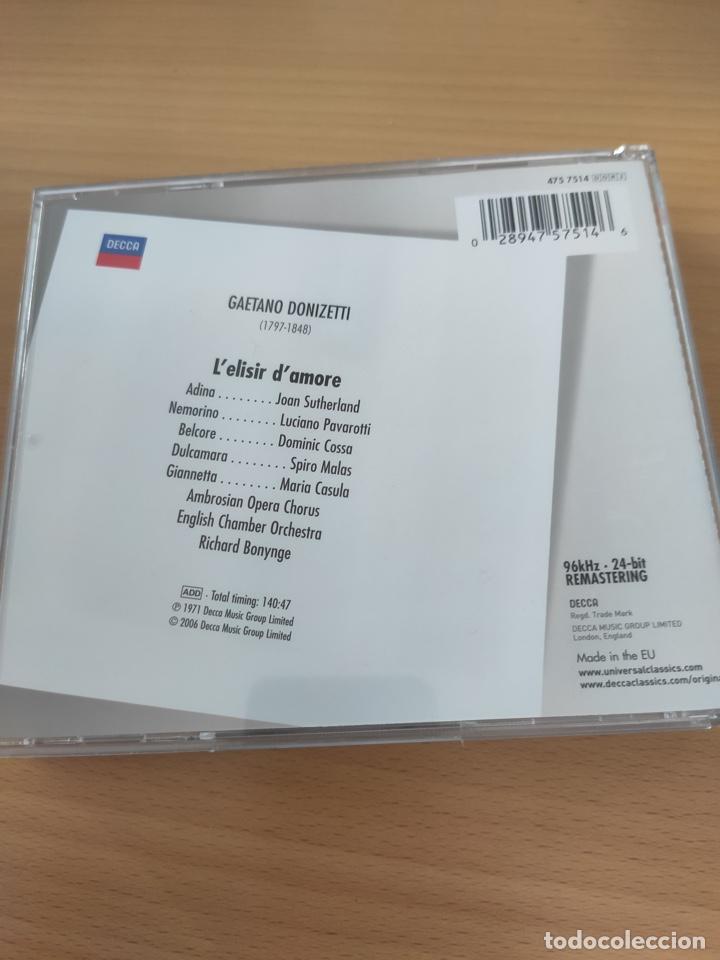 CDs de m&uacute;sica: Lelisir damore OPERA Donizetti - Foto 2