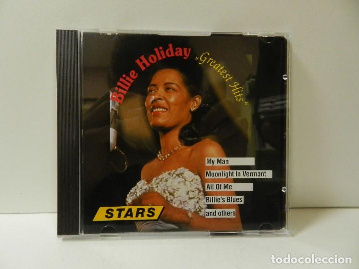 CDs de m&uacute;sica: DISCO CD. Billie Holiday &ndash; Greatest Hits. COMPACT DISC. - Foto 1
