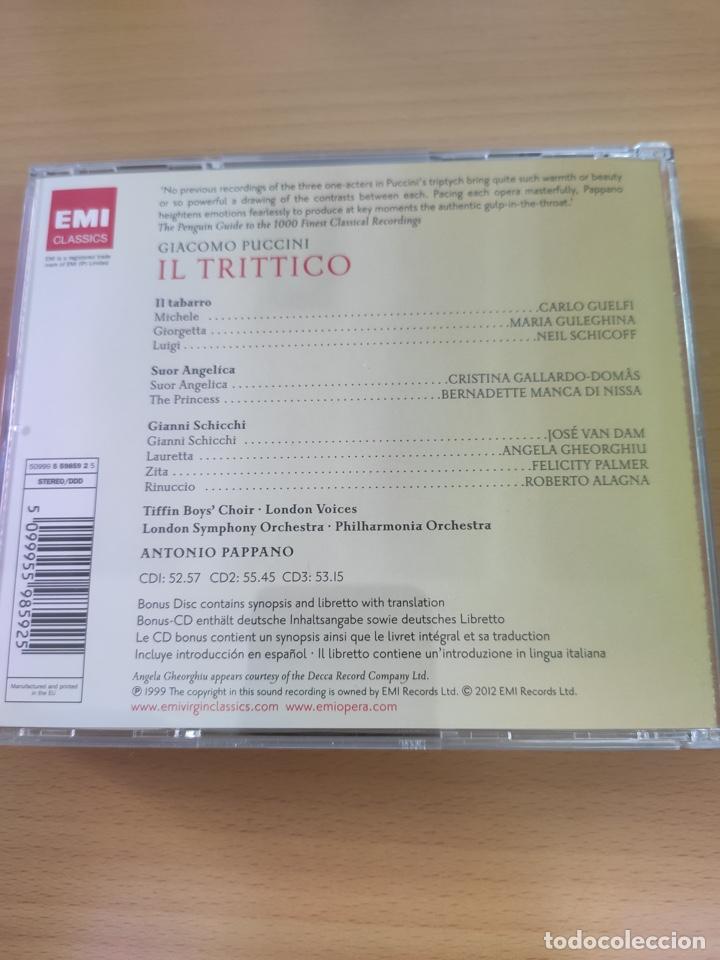 CDs de m&uacute;sica: PUCCINI IL TRITTICO /// - Foto 2