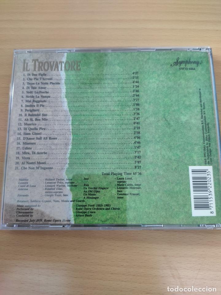 CDs de m&uacute;sica: IL TROVATORE VERDI - Foto 2