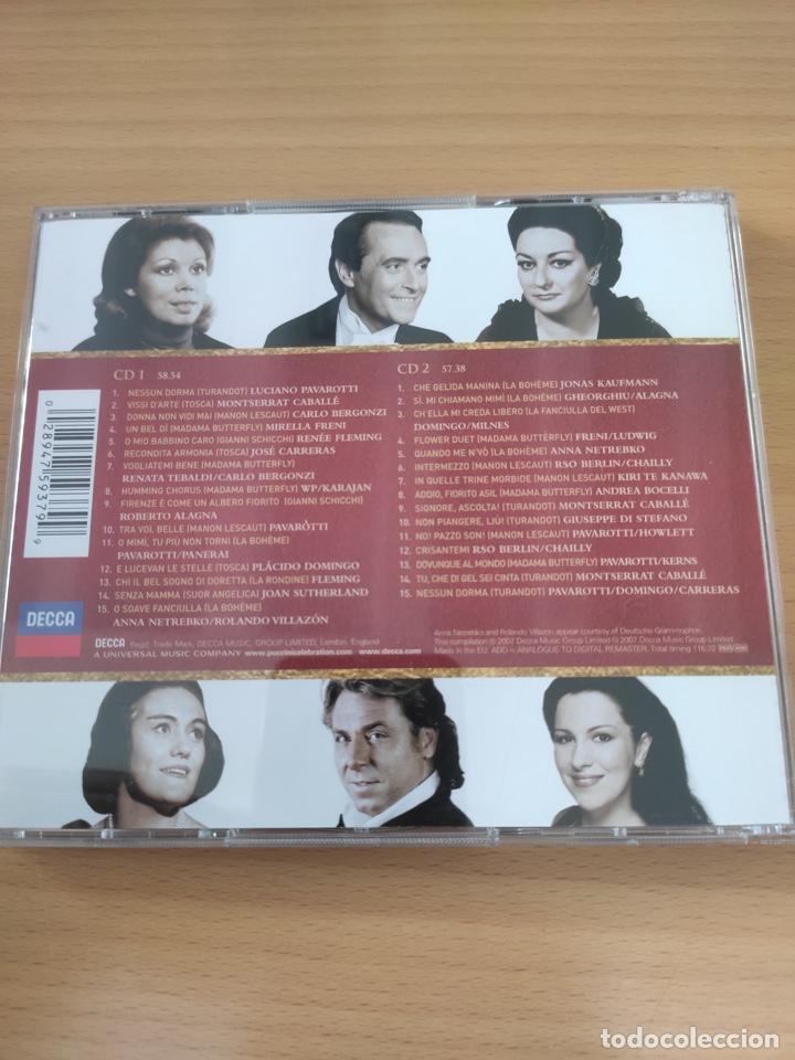 CDs de m&uacute;sica: PUCCINI Gold - Foto 2