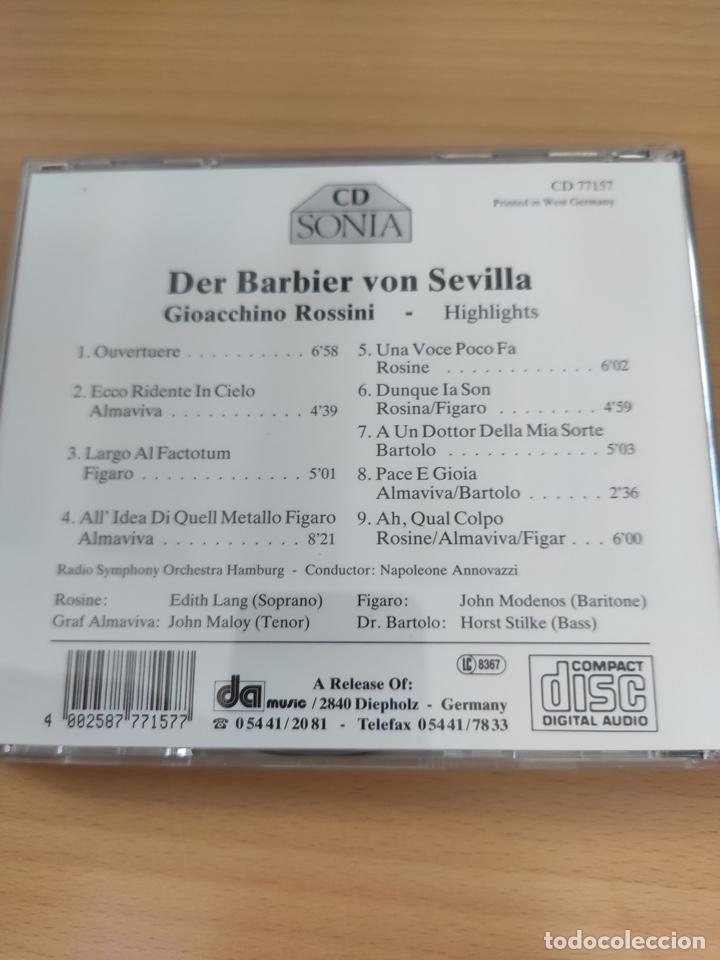 CDs de m&uacute;sica: ROSSINI der Barbier von sevilla - Foto 2