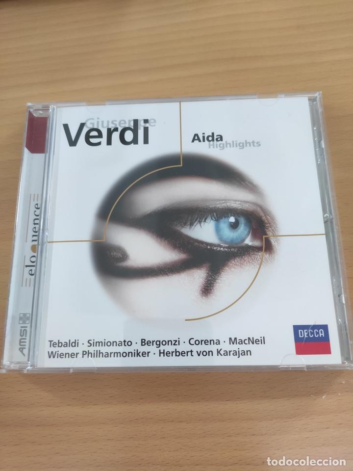 CDs de m&uacute;sica: VERDI Aida Highlights - Foto 1