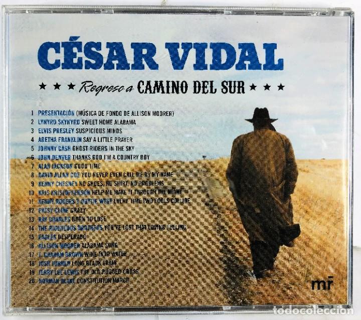 CDs de m&uacute;sica: C&eacute;sar Vidal &ndash; Regreso A Camino Del Sur - Foto 3