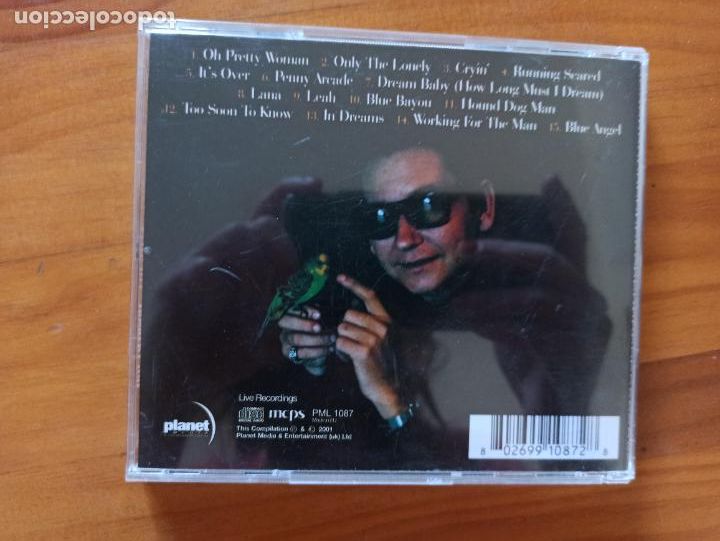 CDs de m&uacute;sica: CD ROY ORBISON - THE HITS... LIVE (5M) - Foto 2