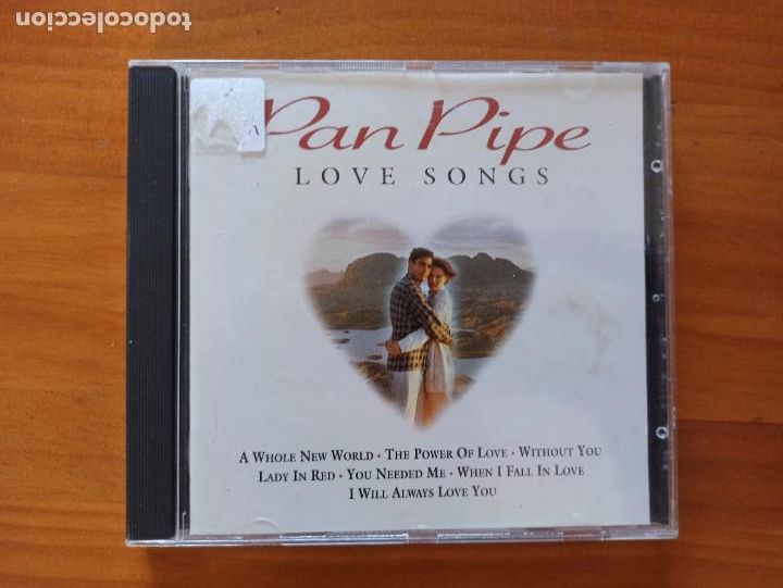 CDs de m&uacute;sica: CD PAN PIPE LOVE SONGS (5P) - Foto 1