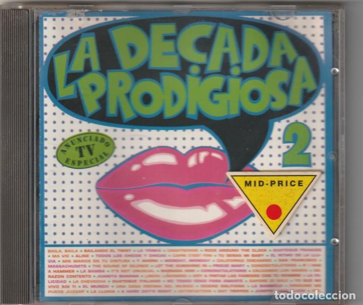 CDs de m&uacute;sica: LA DECADA PRODIGIOSA - 2 (CD HISPAVOX 1987) - Foto 1