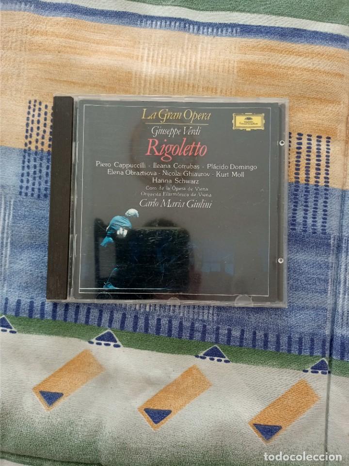 CDs de m&uacute;sica: CD LA GRAN OPERA RIGOLETTO II, DE GIUSEPPE VERDI - Foto 1