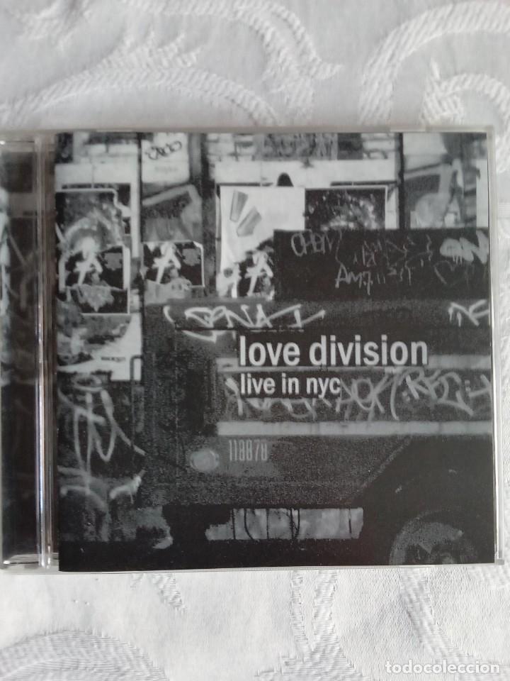 CDs de m&uacute;sica: LOVE DIVISION - Live in NYC - Foto 1