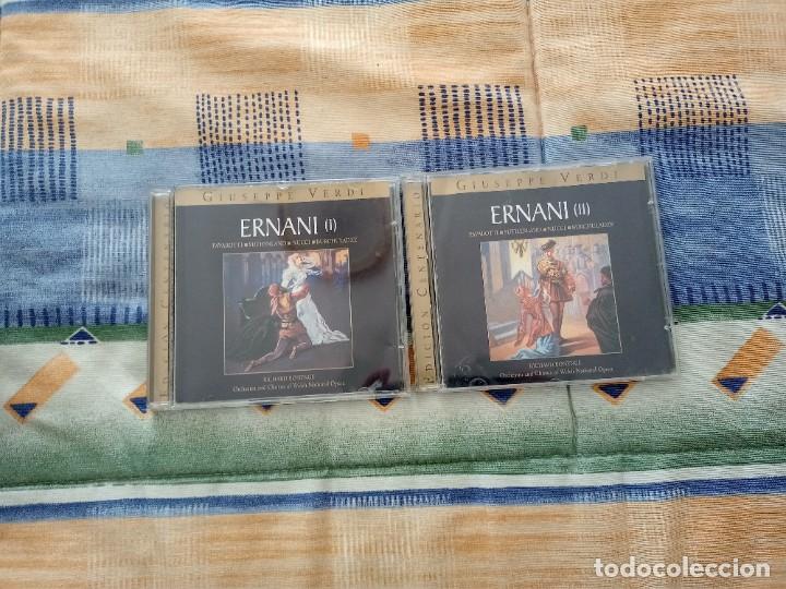CDs de m&uacute;sica: CD OPERA: ERNANI I Y II, DE VERDI - Foto 1