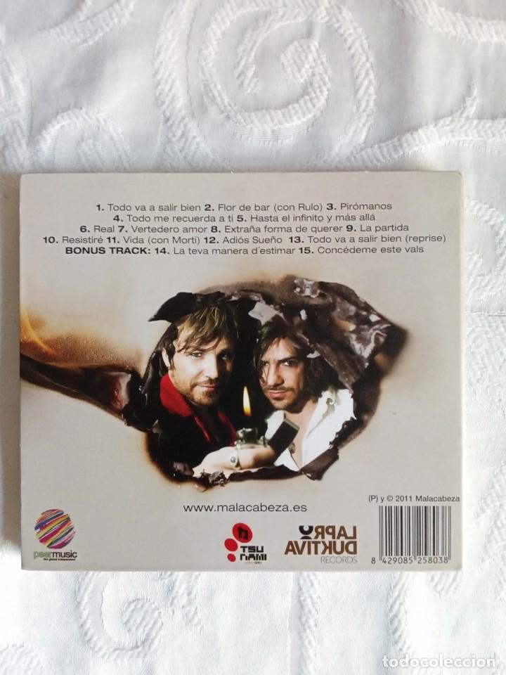 CDs de m&uacute;sica: MALACABEZA - Pir&oacute;manos - Foto 2