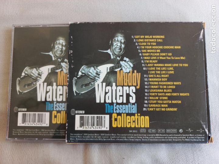 CDs de m&uacute;sica: MUDDY WATERS. THE ESSENTIAL COLLECTION. CM0813. CD - Foto 3
