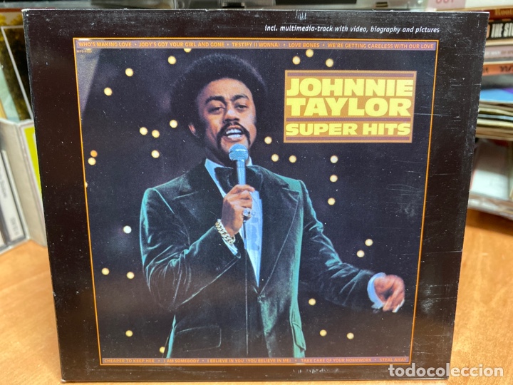 CDs de m&uacute;sica: Johnnie Taylor - Super Hits (CD, Comp) - Foto 1