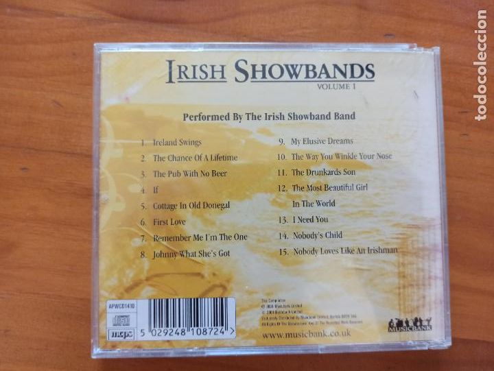 CDs de m&uacute;sica: CD IRISH SHOWBANDS VOLUME 1 (7T) - Foto 2