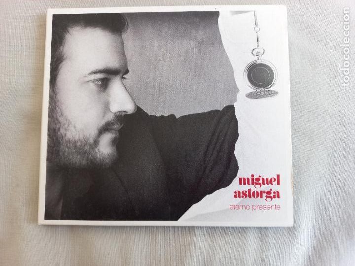 CD di Musica: MIGUEL ASTORGA. ETERNO PRESENTE. 2019. FIRMADO Y DEDICADO. FLAMENCO. CD
