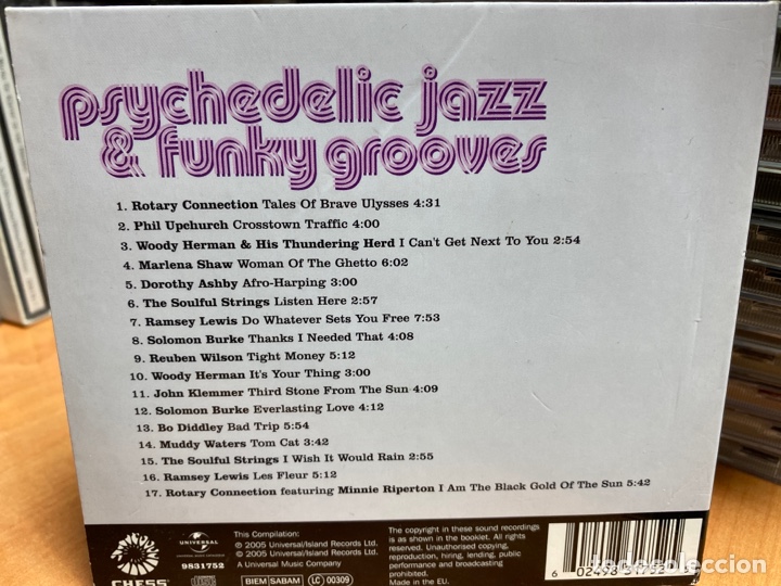 CDs de m&uacute;sica: Various - Psychedelic Jazz & Funky Grooves (CD, Comp) - Foto 2