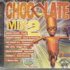 CDs de Musique: CHOCOLATE MIX 2,EDICION ESPAÑOLA DEL 97 DOBLE CD. Lote 364243151